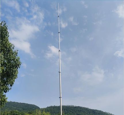 Elevated Photography 30ft 50ft 40 Ft Telescoping Antenna Mast Aluminum Hand Push Up