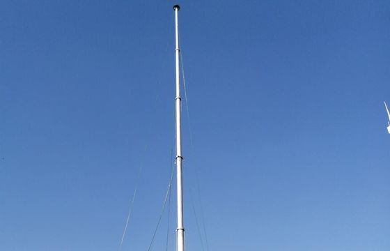 push up antenna mast hand push pole telescoping pole 12m light weight 40ft